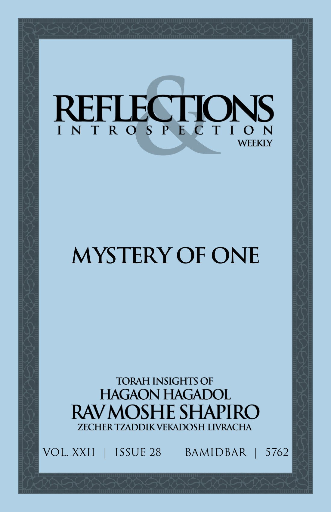Cover of Mystery of One