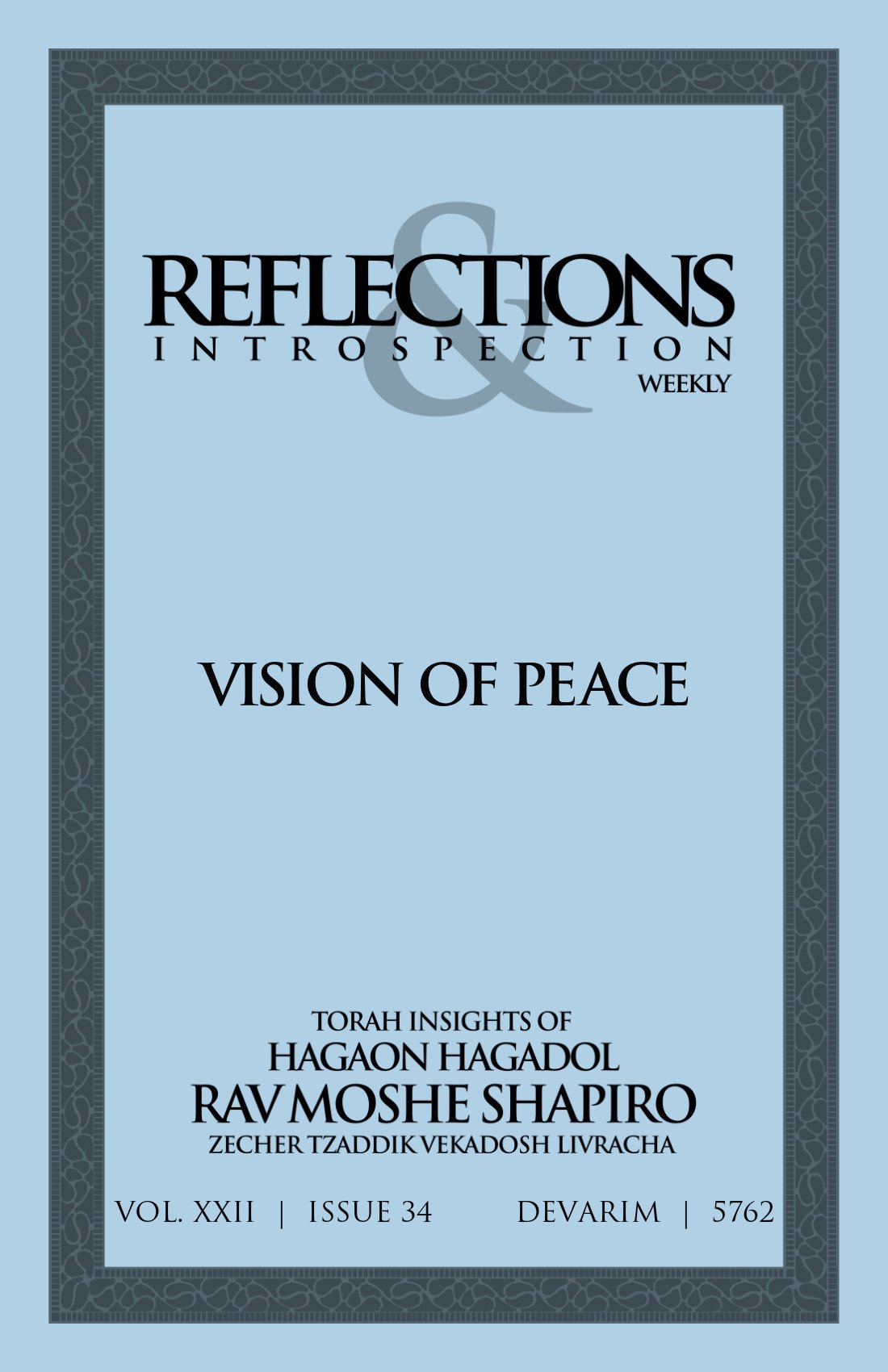 Cover of Vision of Peace