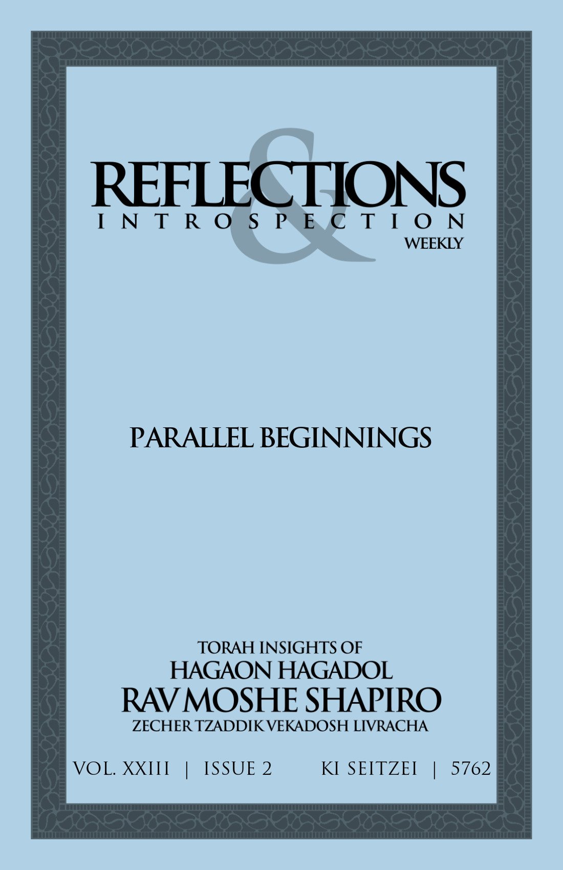 Cover of Parallel Beginnings